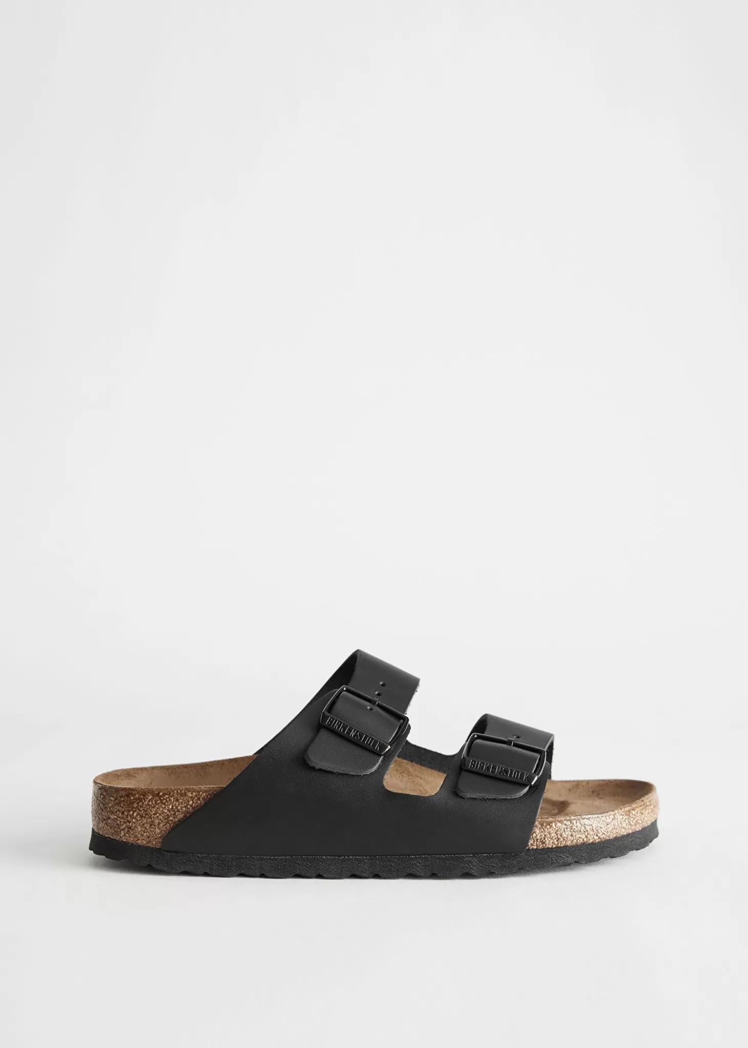 Cheap & Other Stories Birkenstock Arizona Laeder Sort