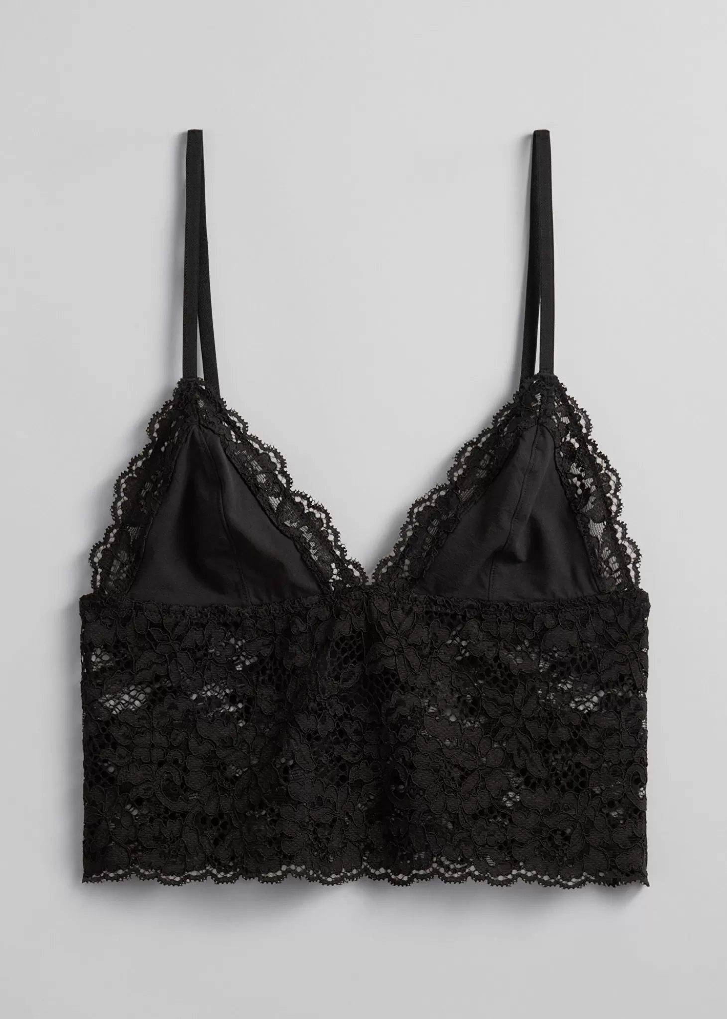 Fashion & Other Stories Blonde Bralette Sort