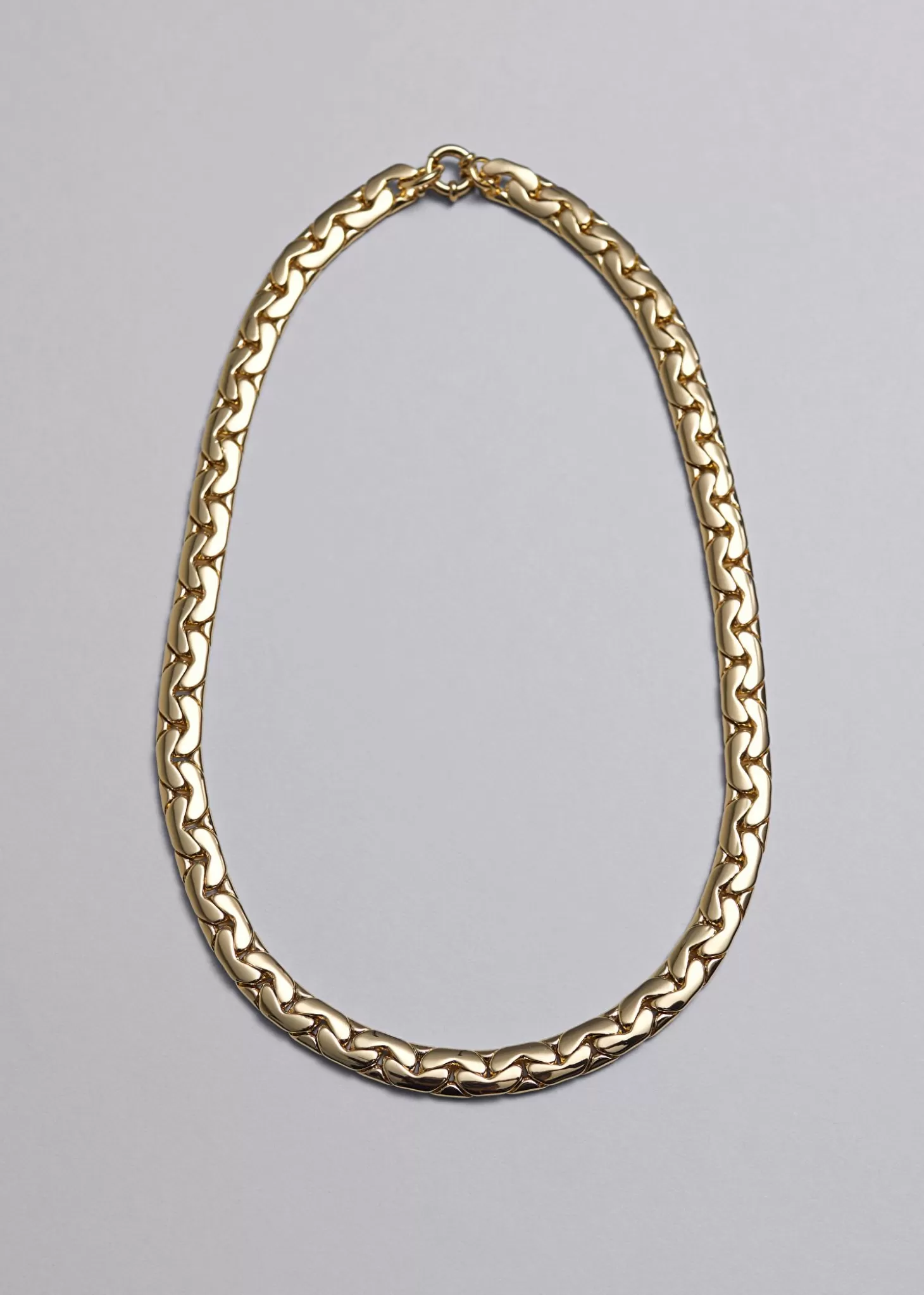 Best Sale & Other Stories Curb-Chain Halskaede Guld