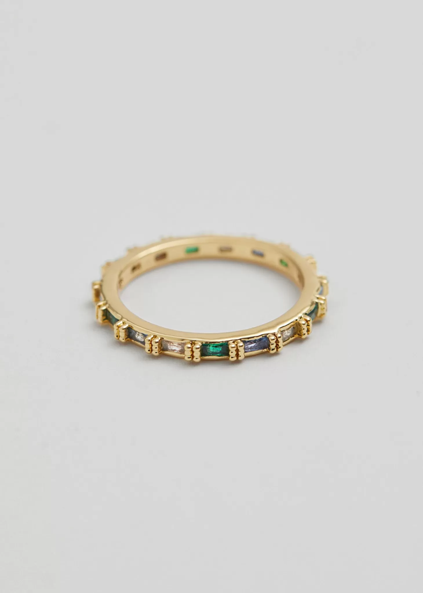 Clearance & Other Stories Krystal Stud Ring Guld