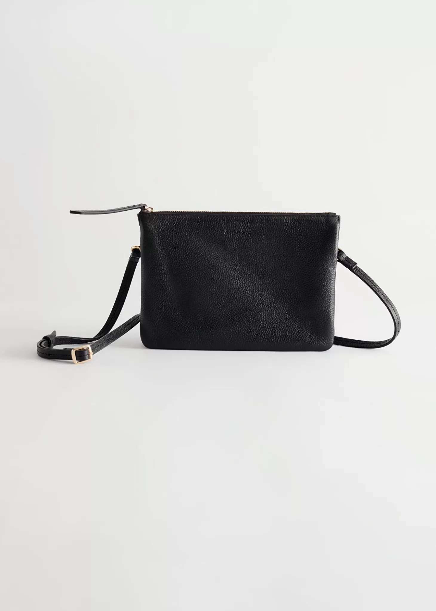 Store & Other Stories Lille Crossbody-Taske I Laeder Sort