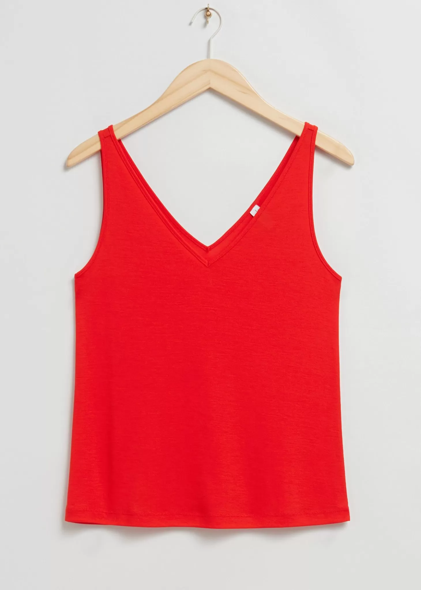 Flash Sale & Other Stories Loose-Fit V-Hals Vest Top Knaldrod