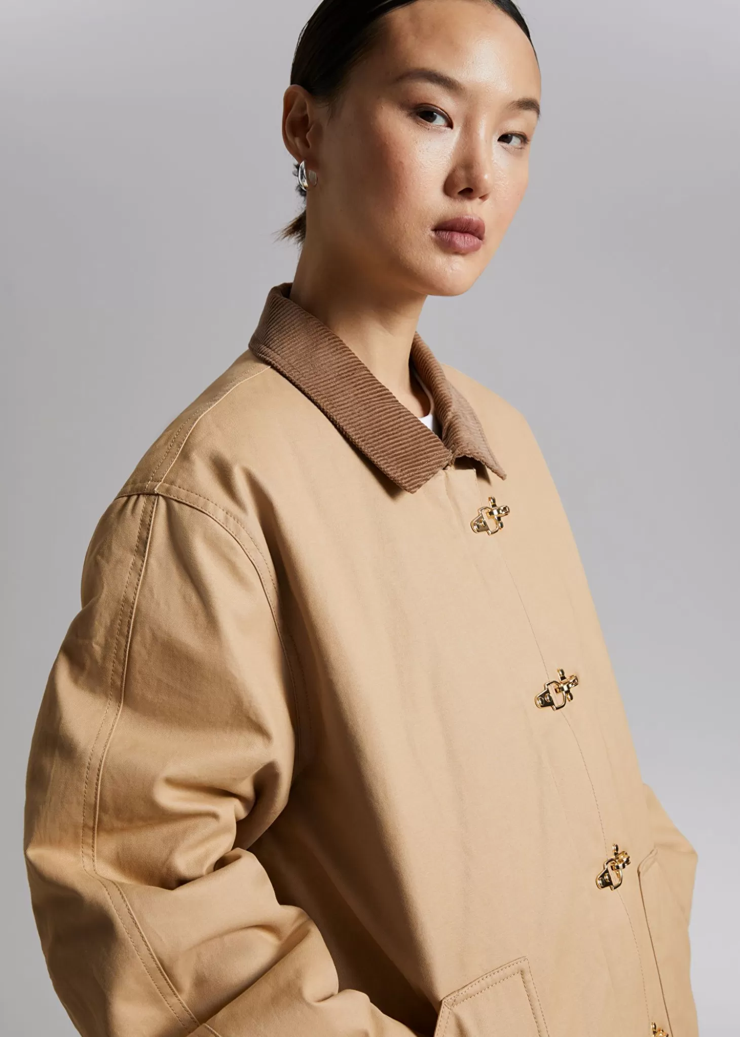 Best Sale & Other Stories Los Duffeljakke Beige