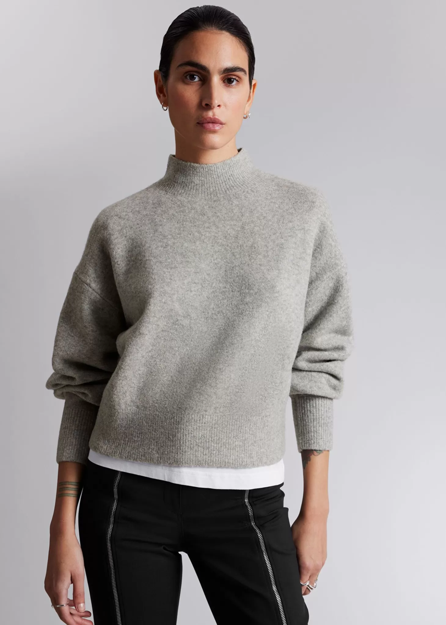 Sale & Other Stories Mock-Neck Sweater Muldvarp