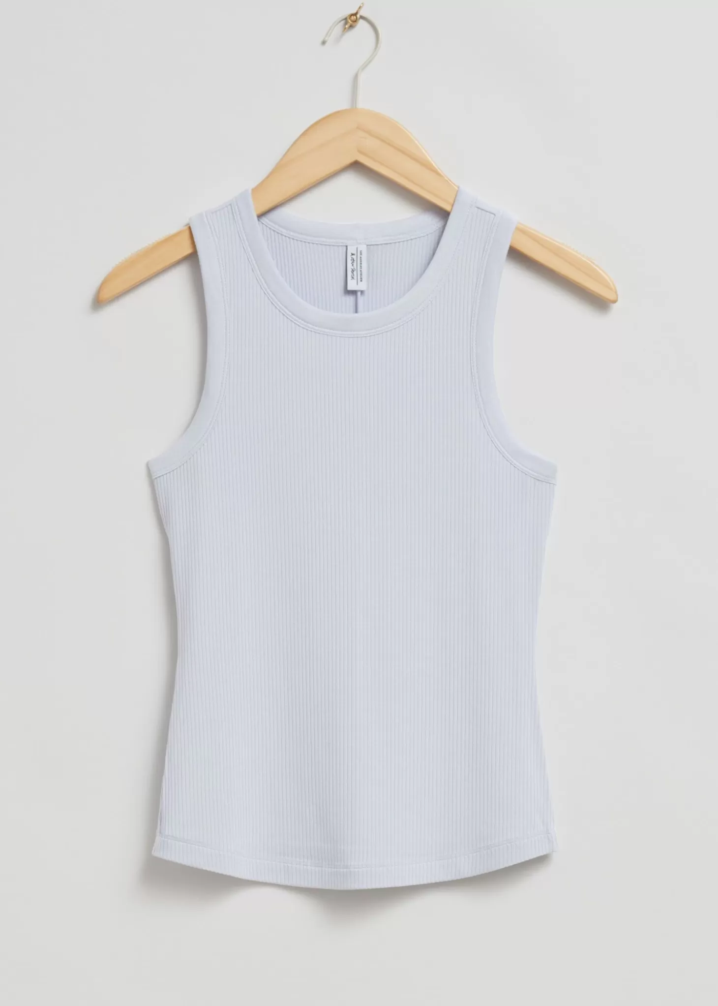 Cheap & Other Stories Monteret Tanktop Lysebla