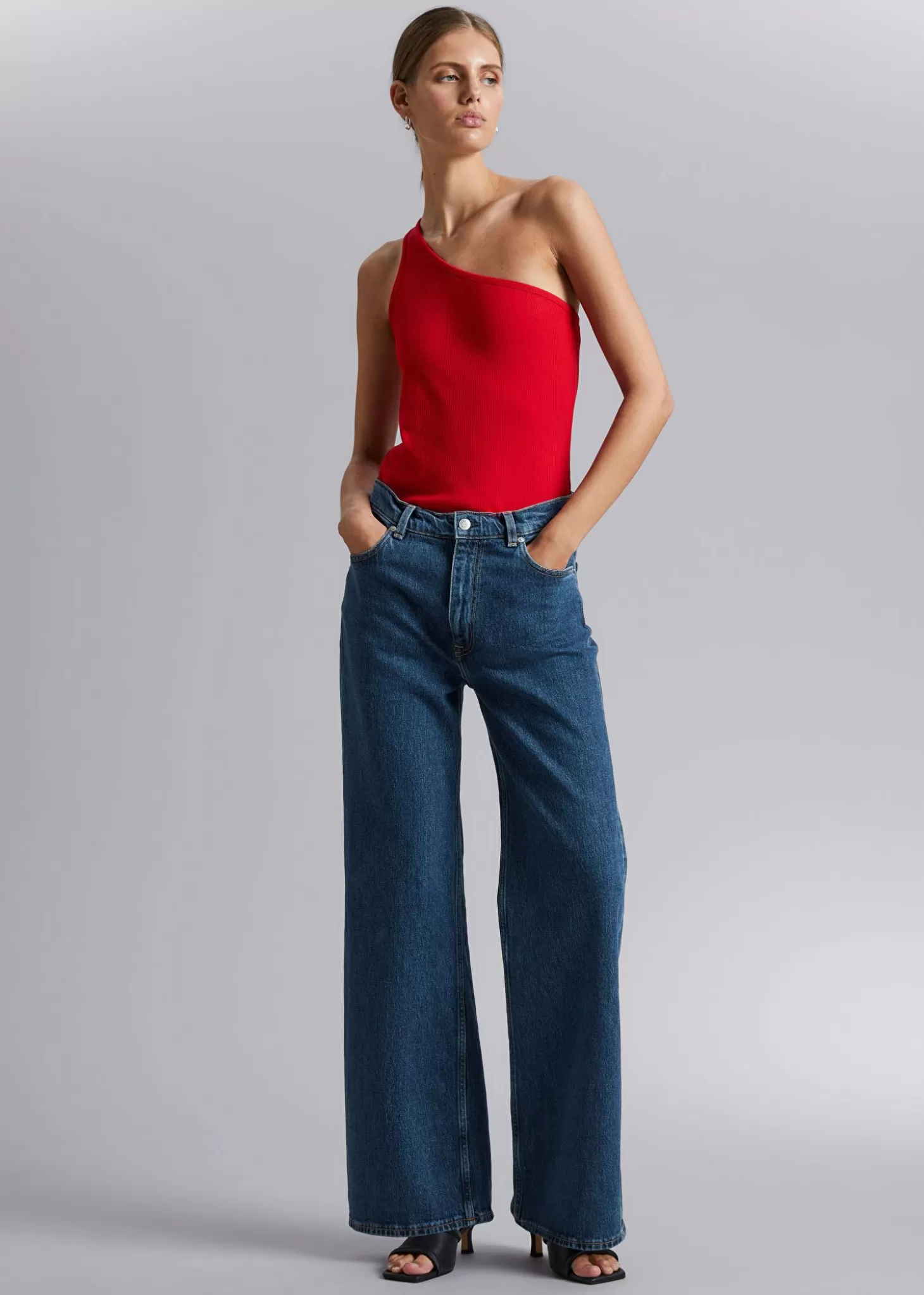 Outlet & Other Stories One Shoulder Top Rod