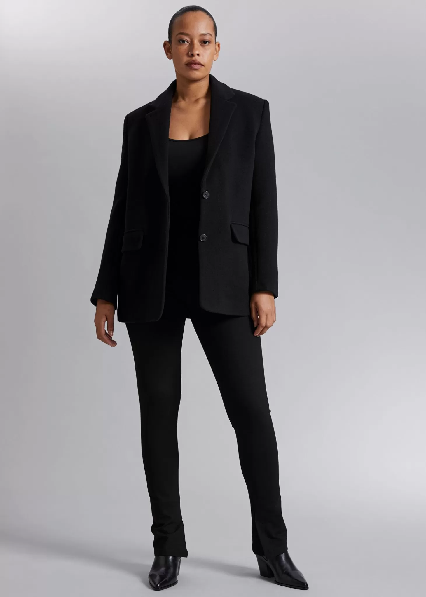 Discount & Other Stories Oversize Blazer Sort