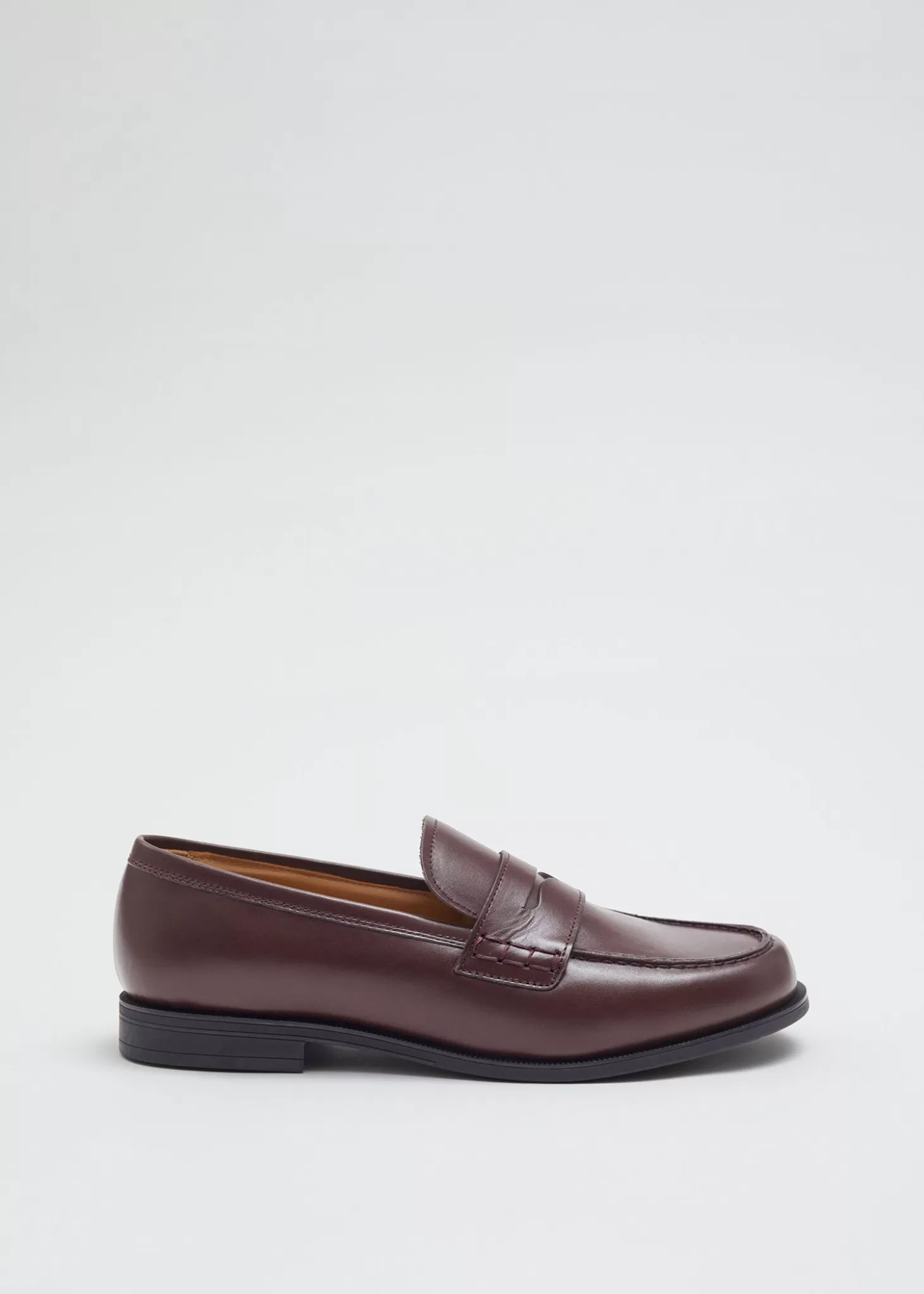 Outlet & Other Stories Penny Loafers I Laeder Mahogni