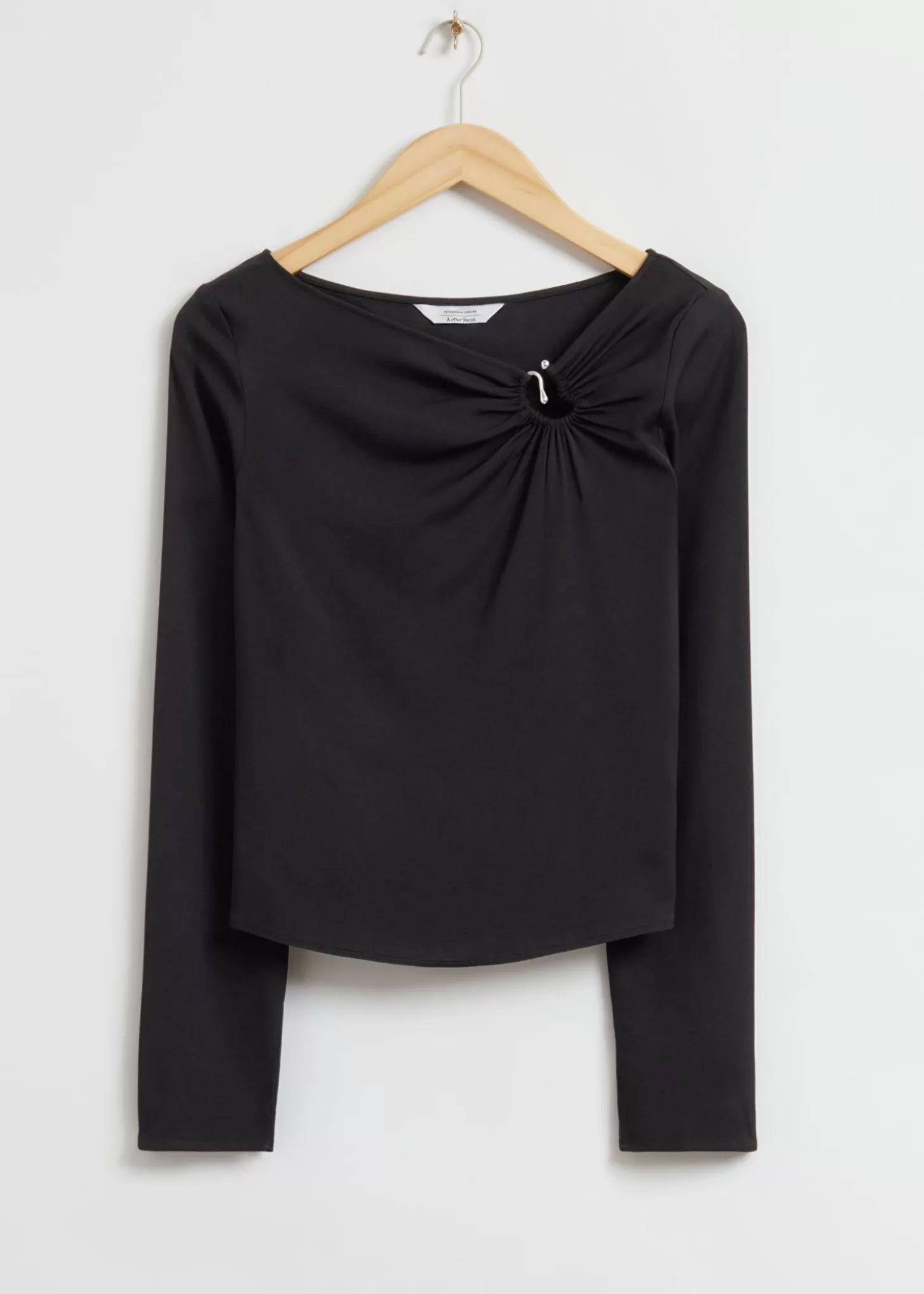 New & Other Stories Slim-Fit Hook Detail Top Sort