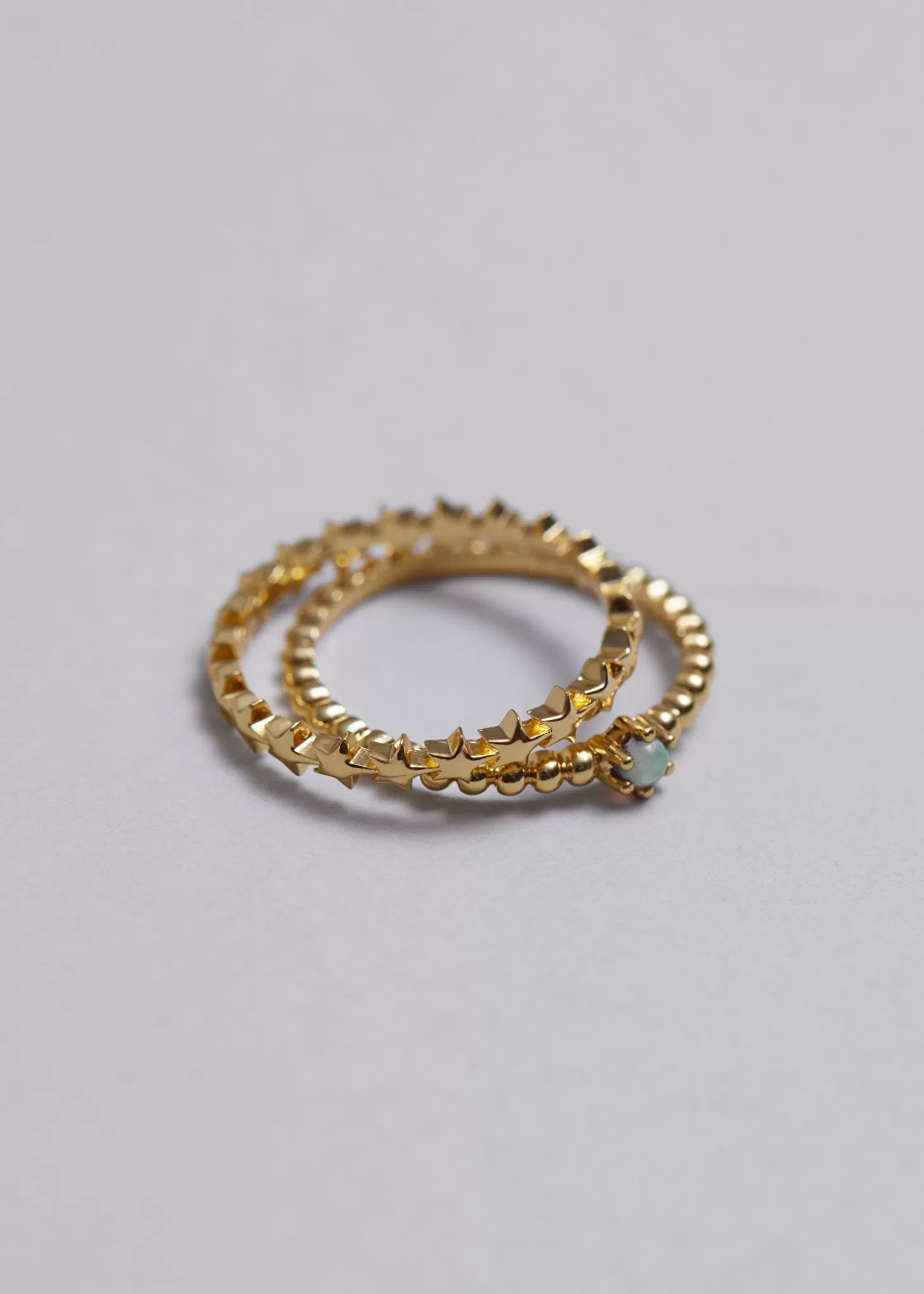 Shop & Other Stories Starry Ring Sæt Guld