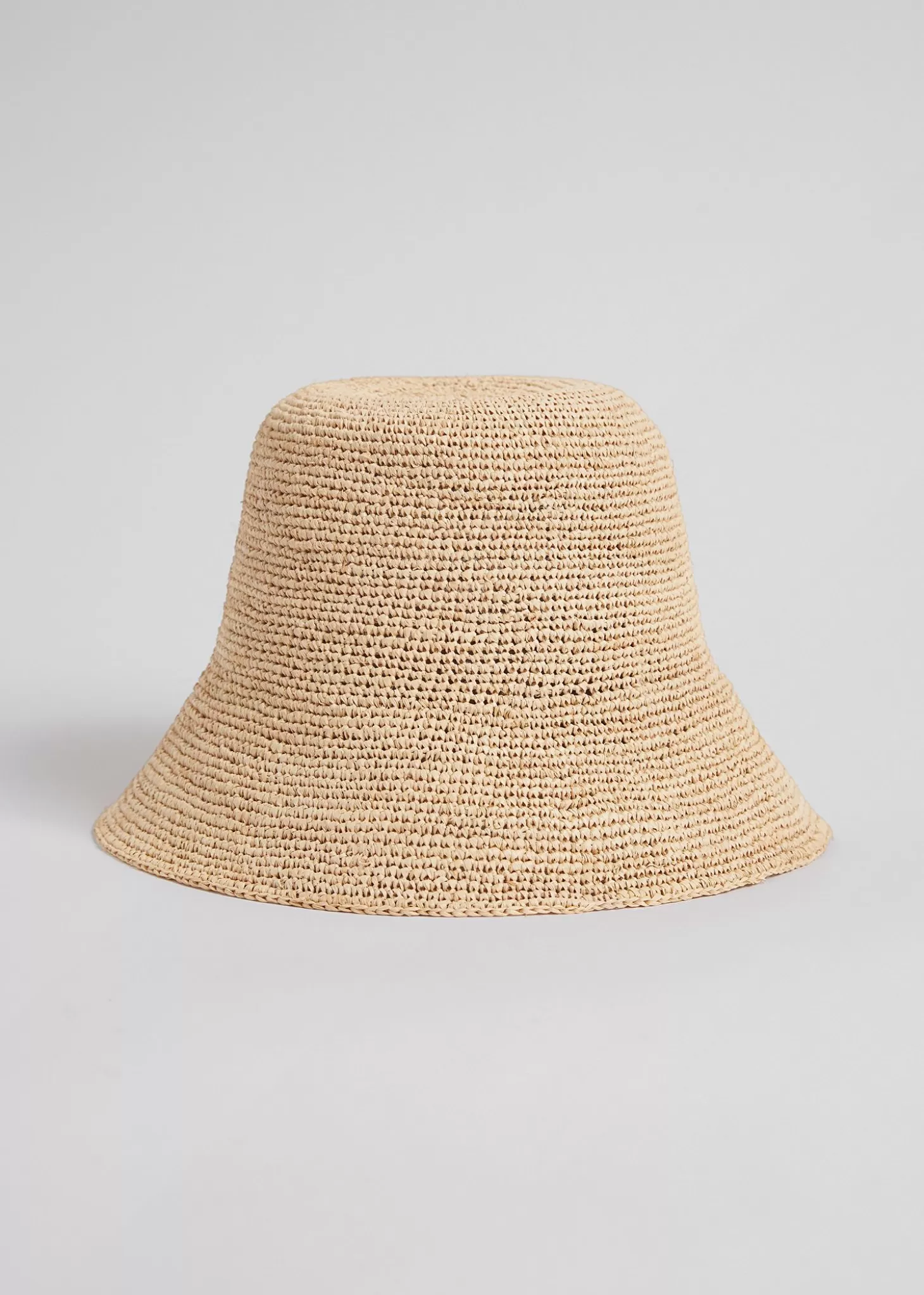 Shop & Other Stories Straw Bucket Hat Naturlig Halm