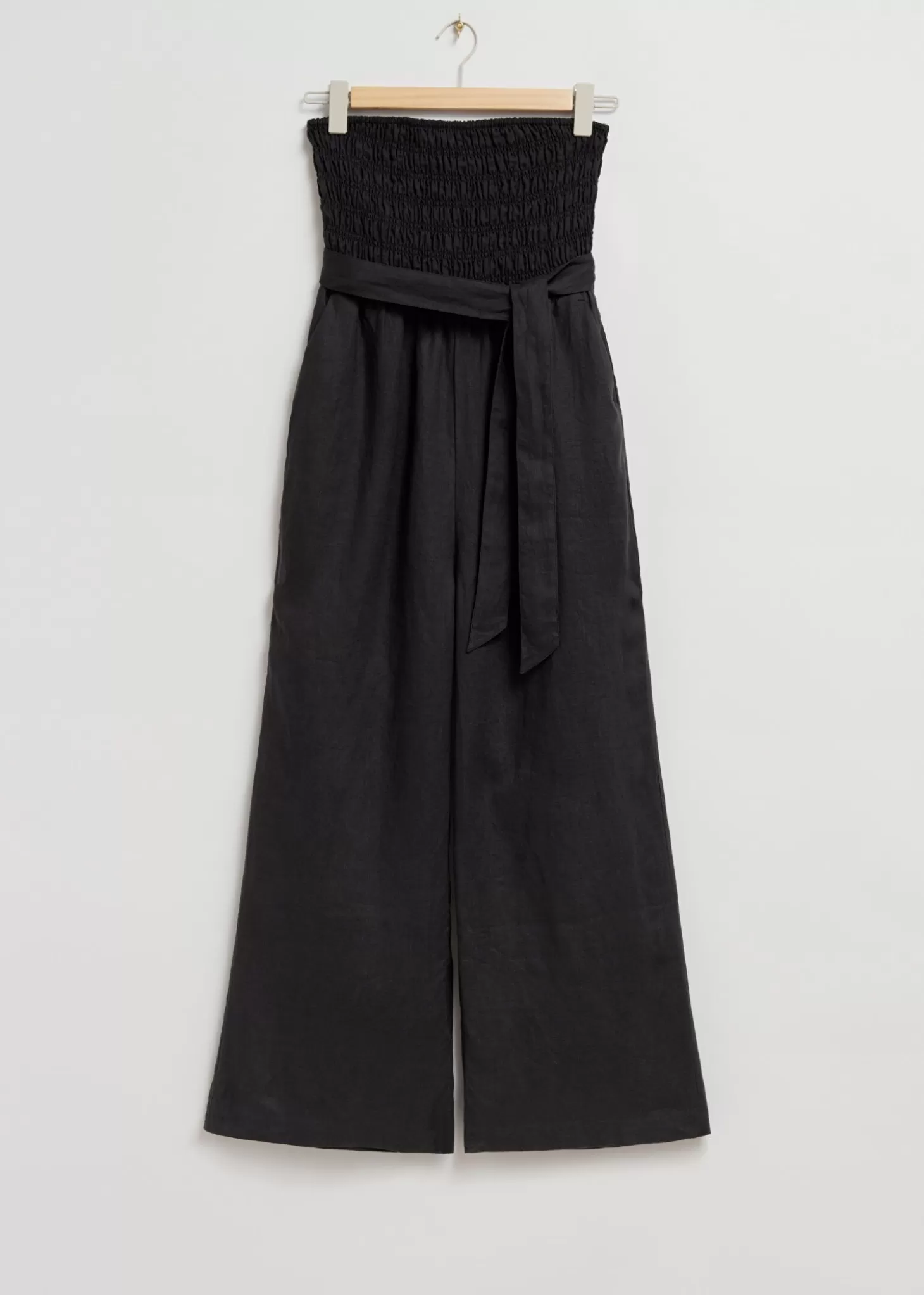 Online & Other Stories Stroplos Jumpsuit Med Smock-Bodice Sort