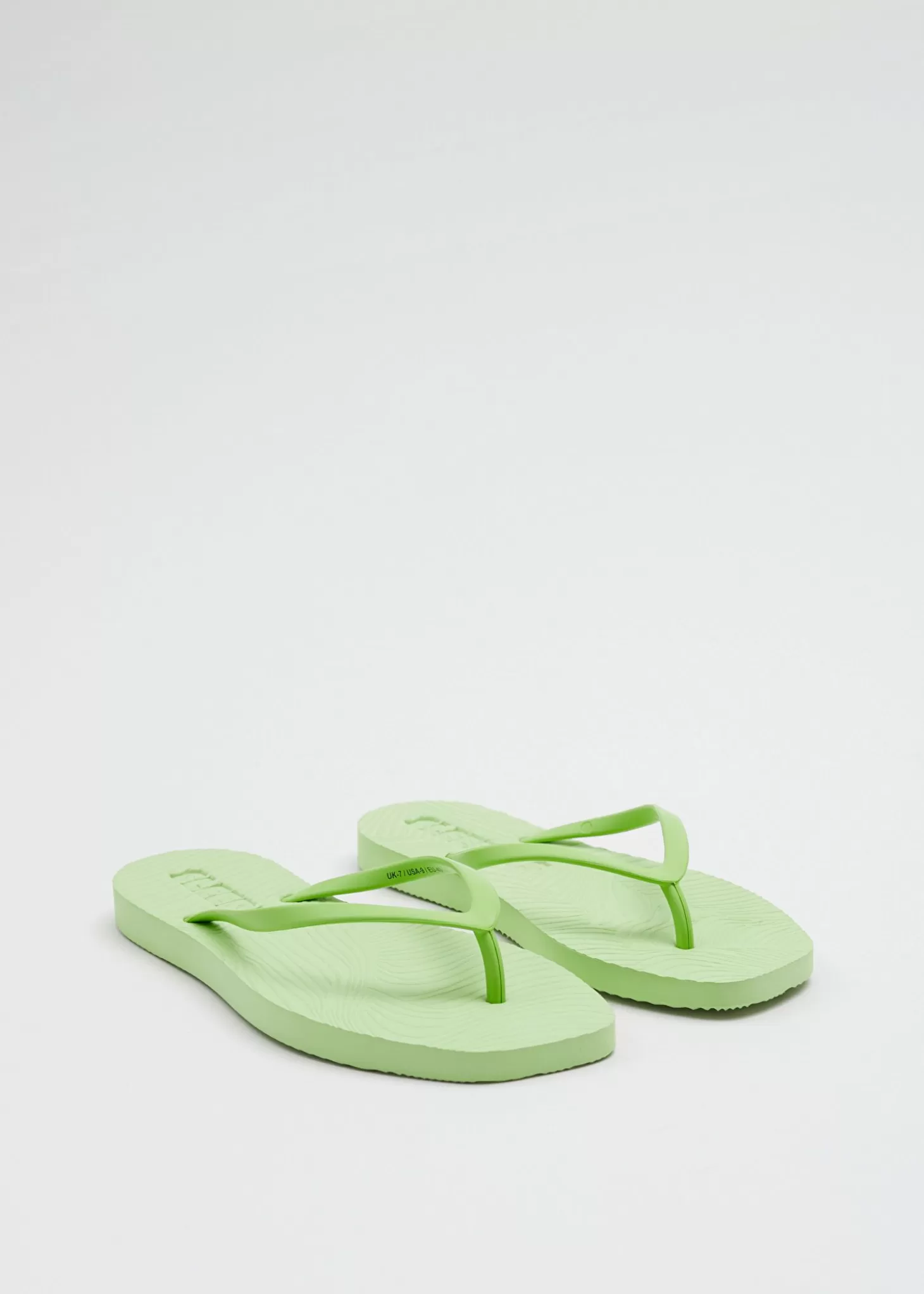 Online & Other Stories Sveller Tilspidsede Flip Flops Citron