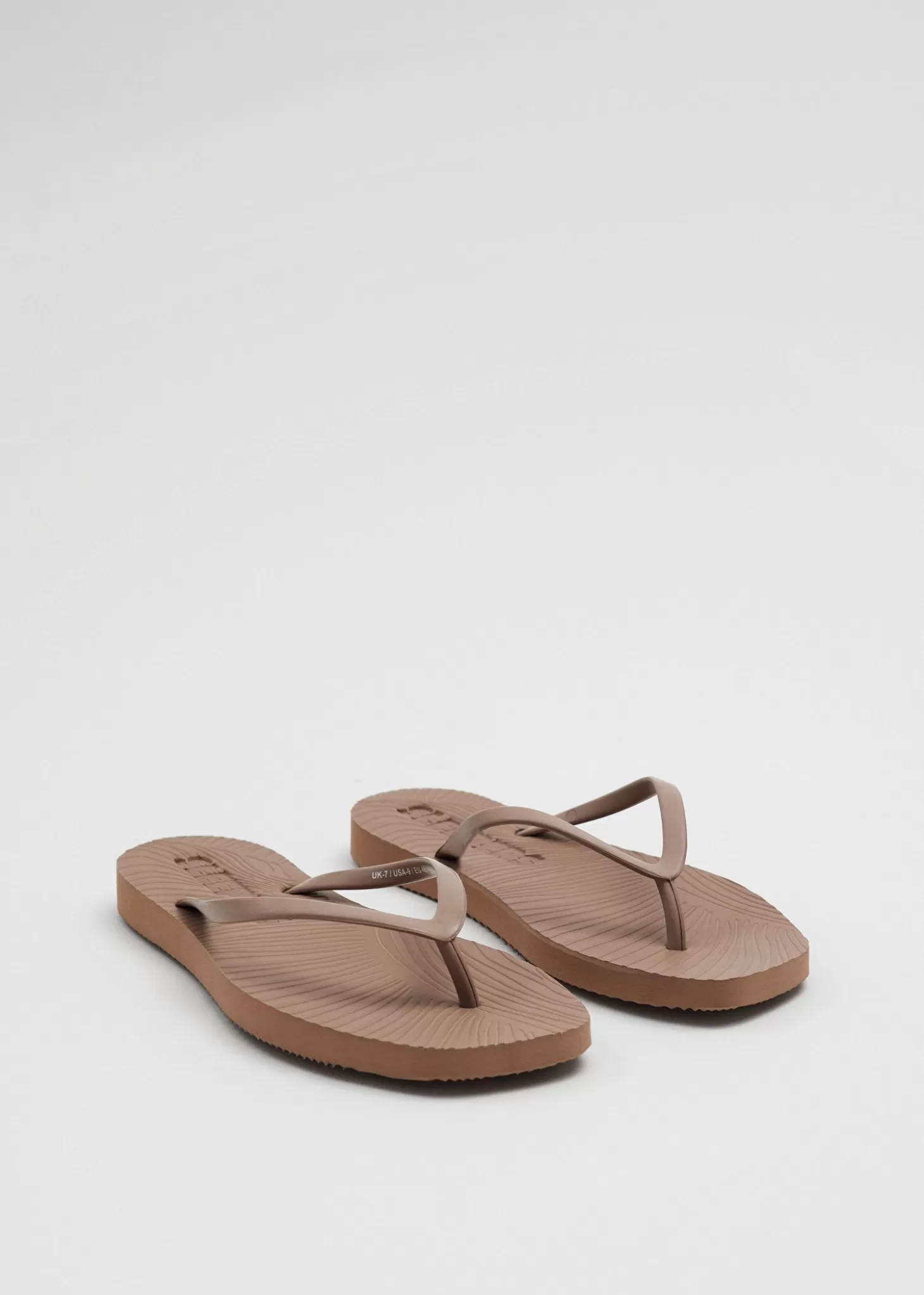 Cheap & Other Stories Sveller Tilspidsede Flip Flops Nougat