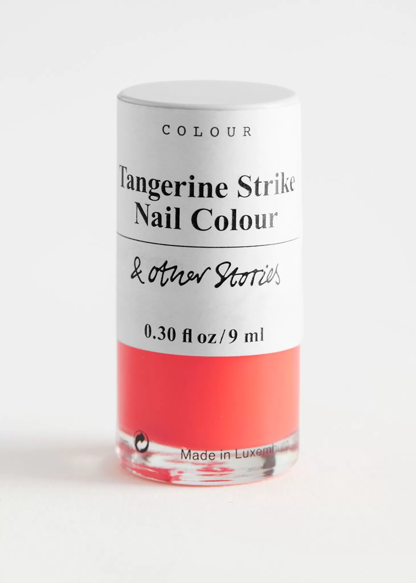 Clearance & Other Stories Tangerine Strike Nail Color Orange