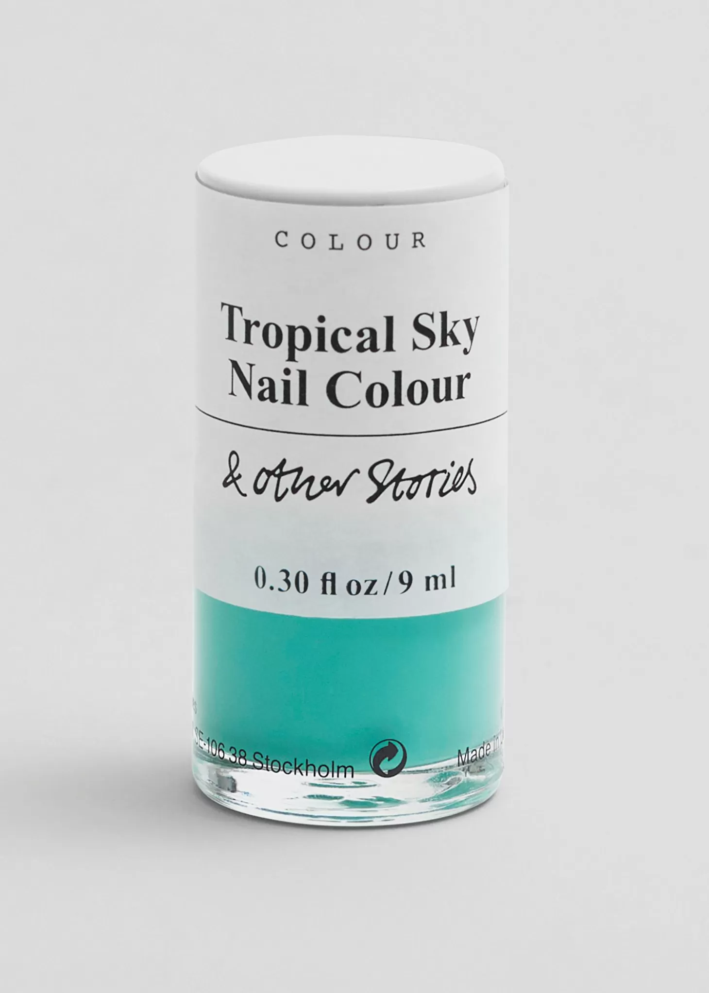 New & Other Stories Tropical Sky Nail Color Tropisk Himmel